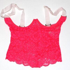 Free People HAH Revolve Bust A Move Bustier Lava Pink Extra Small NWT #70200